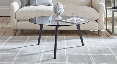 Kendall Glass Top Coffee Table