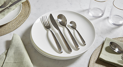 Silver Harborough Cutlery 16 Piece Set