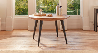 Jackson Wooden 120cm Round Dining Table