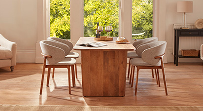 Ellen & Eve 4 Seat Dining Set – Grey
