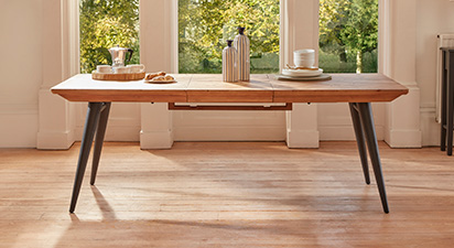 Jackson Wooden 160-210cm Extending Dining Table