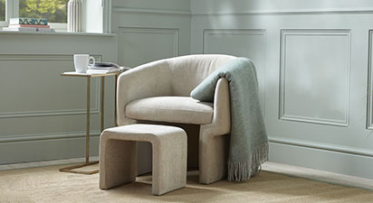 Carrie Armchair Cream 70x71x70cm