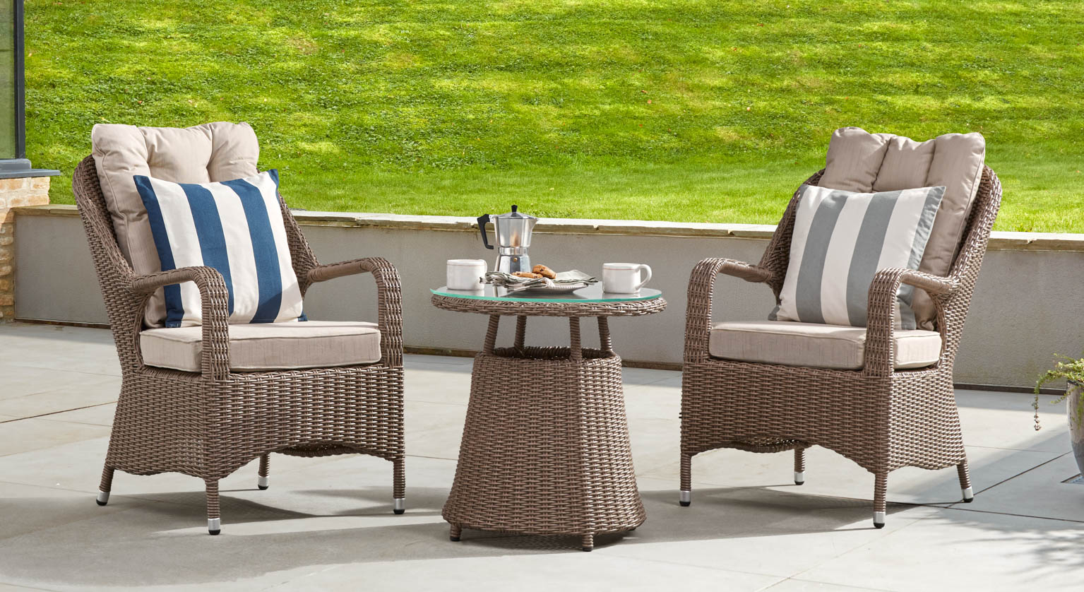 Eton Bistro Set with Side Table