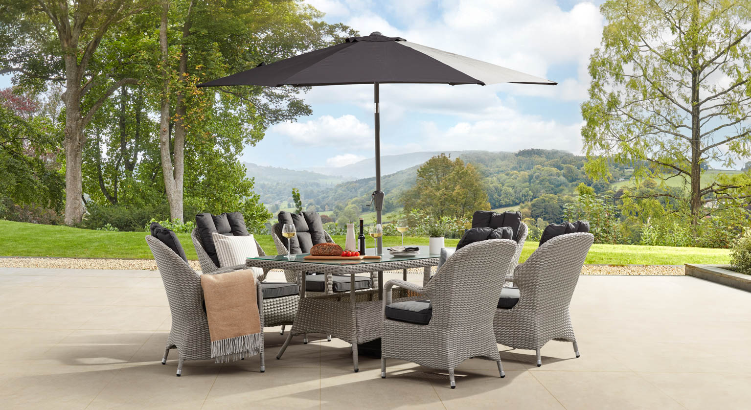 Eton 6S - 6 Seat Dining Set