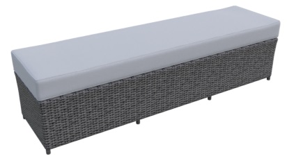 Triple Bench - Grey