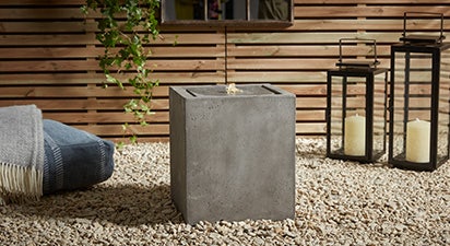 Stonelite Small Cube Fountain