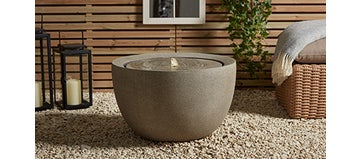 Rounded Base Water Fountain